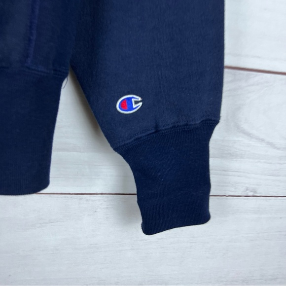 Vintage 1990s University of Akron Champion Reverse Weave Sweatshirt Medium - Picture 4 of 6